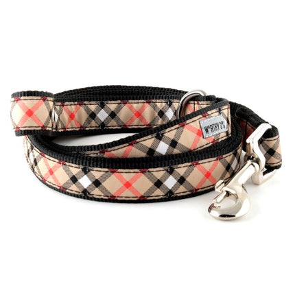 The Worthy Dog Bias Plaid Leash