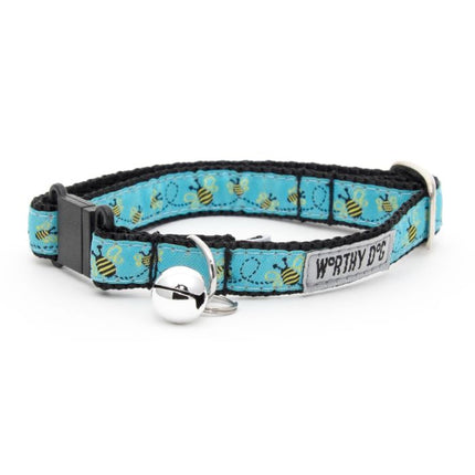 The Worthy Cat Busy Bee Cat Collar