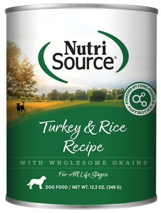 NutriSource Turkey & Rice formula 13oz