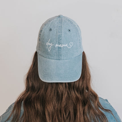Sassy Woof Dog Mama Denim Hat