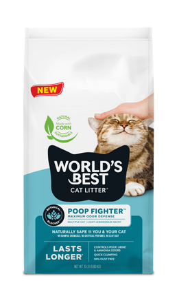 World's Best Poop Fighter® Cat Litter