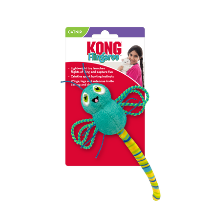 Kong Flingaroo Dragonfly Cat Toy