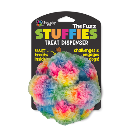 Spunkypup Stuffies Treat Dispensing Toy - The Fuzz