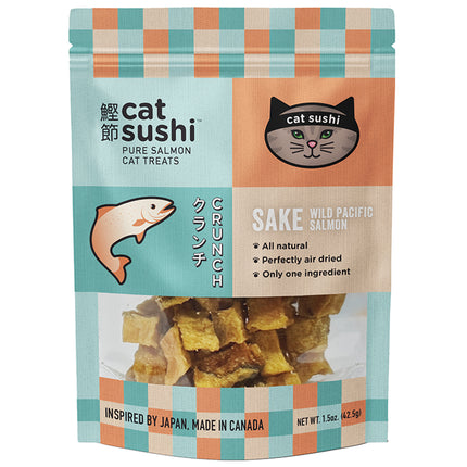 Cat Sushi Sake Wild Salmon Crunchy Cat Treats