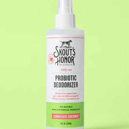 Skout's Honor Probiotic Deodorizer sunkissed Coconut 8oz