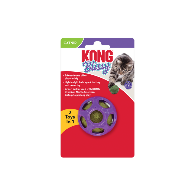 Kong Blissy Moon Ball Cat Toy