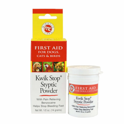 MIraclecare Kwik Stop Styptic Powder .5oz
