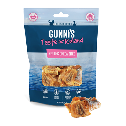 Gunni's cat Meat Bite Herring 1.5oz