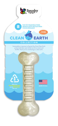 Spunky Pup Clean Earth Collection Bone