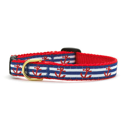 Up Country Cat Collar - Nautical