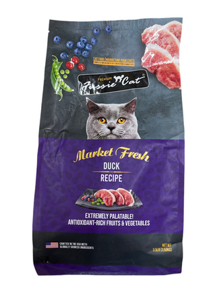 Fussie Cat market fresh dry duck