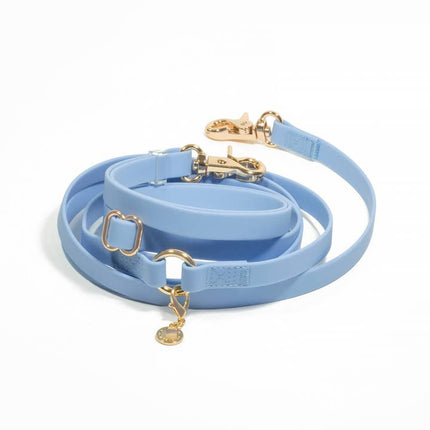 Sunny Tails 4-in-1 Convertible Hands Free Cloud Dog Leash - Malibu Blue