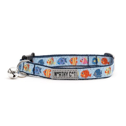 The Worthy Cat Fishy Cat Collar