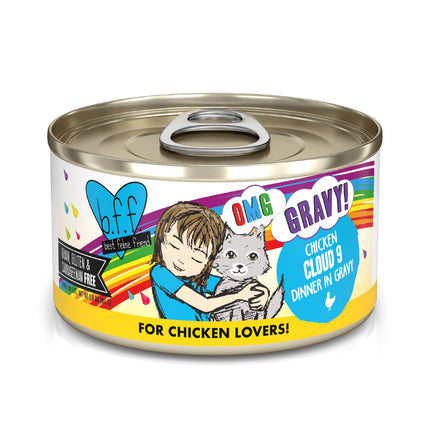Weruva BFF OMG Cloud 9 Chicken in gravy 2.8oz