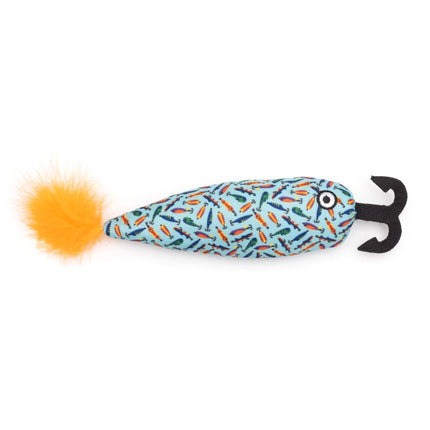 The Worthy Cat Gone Fishin Cat toy