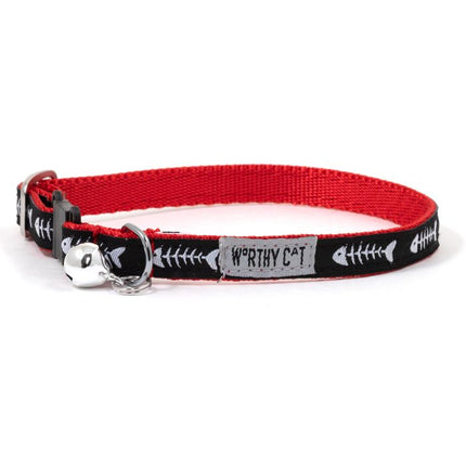 The Worthy Cat Dinner Cat Collar