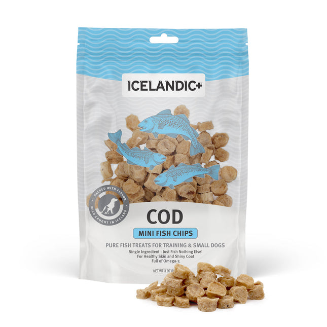 Icelandic Cod Mini Fish Chips 3oz