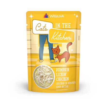 Weruva Cats in the Kitchen Pumpkin Lickin Chicken 3oz Pouch