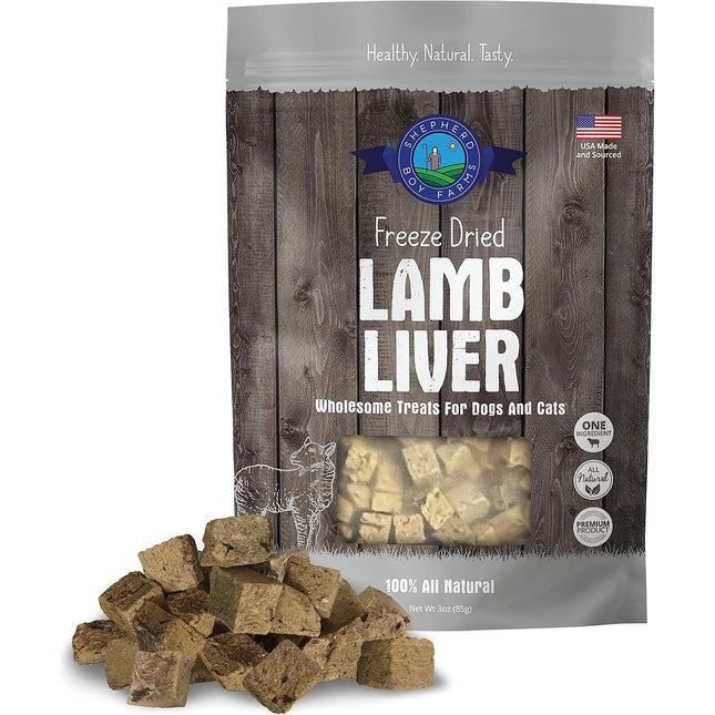 Shepherd Boy Farms Freeze-dried lamb liver 3oz