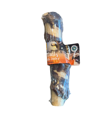 Advance Pet Products Water Buffalo Tail Wrapped with Jerky - Small