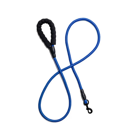 Bark Appeal Rope Leash with Comfort Handle Blue