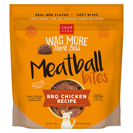 Cloudstar Meatball Bites BBQ Chicken 14oz