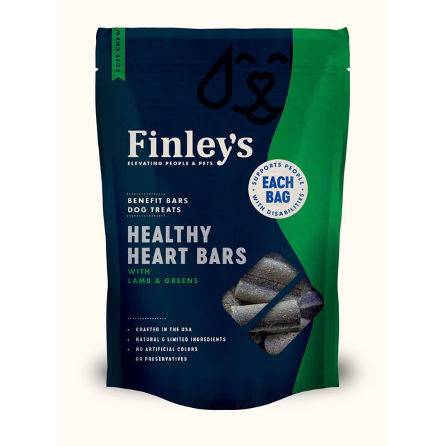 Finley's Soft Benefit Bars - Healthy Heart Treat 6oz