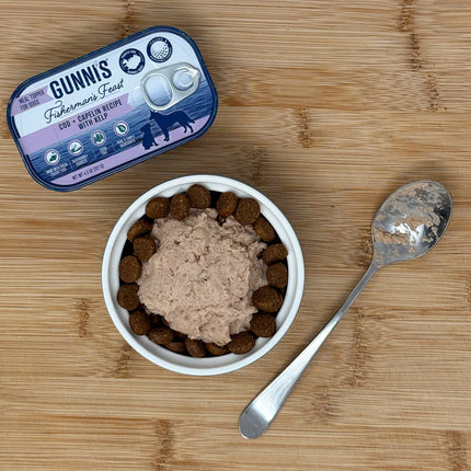 Gunni's Cod & Capelin with Kelp Wet Dog Food Topper 4.5oz