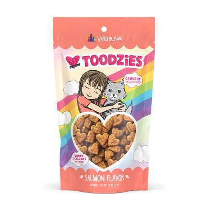 Weruva BFF Toodzies Crunchy Cat Treats - Salmon Flavor 2oz