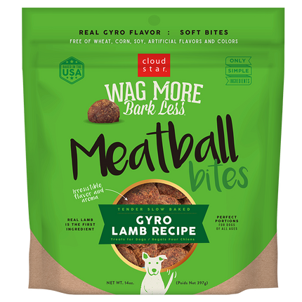 Cloudstar Meatball Bites Gyro Lamb 14oz