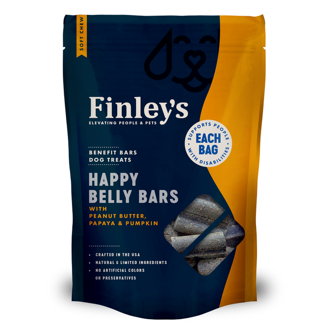 Finley's Soft Benefit Bars - Happy Belly Bars 6oz