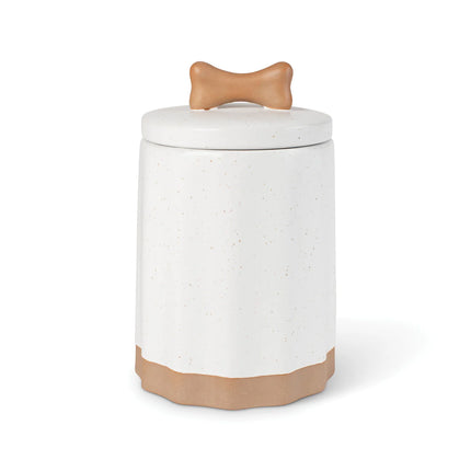 Speckled Bone Treat Jar