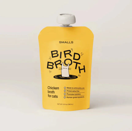 Smalls Bird Bone Broth for Cats - Chicken Recipe 5oz