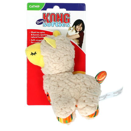 Kong Softies Buzzy Llama Cat Toy