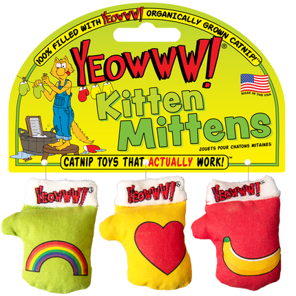 Yeowww Kitten Mittens