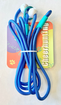 CheerHunting Loofie Nylon Training Leash Blue