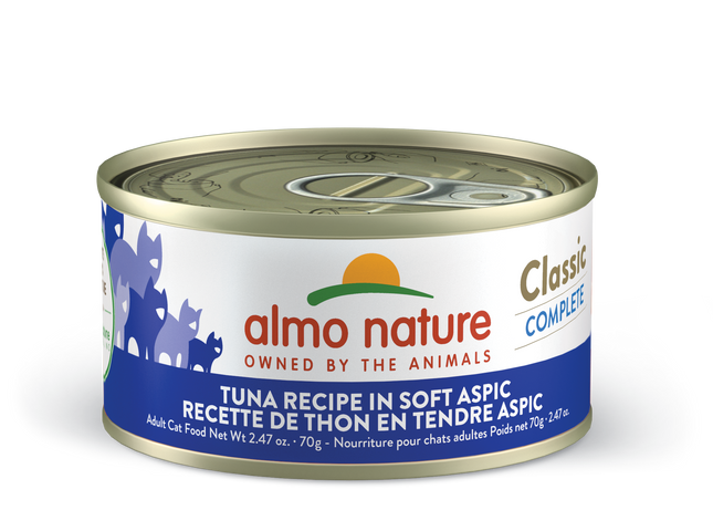 Almo Nature Cat Classic Tuna Recipe in Soft Aspic 2.47oz