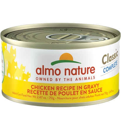 Almo Nature Cat Classic Chicken Recipe in Gravy 2.47oz