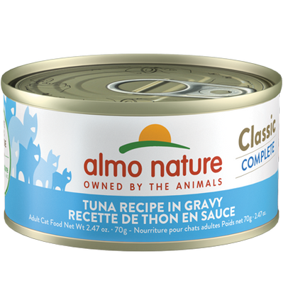 Almo Nature Cat Classic Tuna Recipe in Gravy 2.47oz