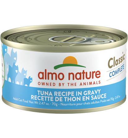 Almo Nature Cat Classic Tuna Recipe in Gravy 2.47oz