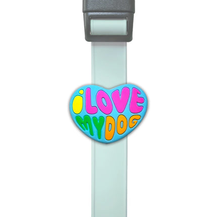 Jiby Dog Crew - I Love My Dog Badge