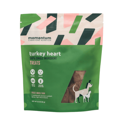 Momentum Treats Turkey Hearts 3oz