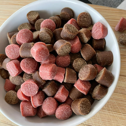 Dilly's Poochie Butter Peanut Butter & Jelly Small Chewies 8oz