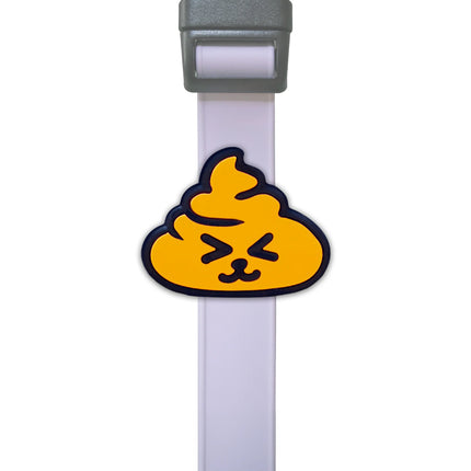 Jiby Dog Crew - Poop Emoji Dog Badge