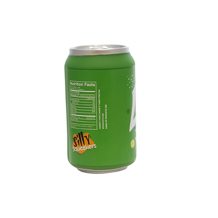 VIP Silly Squeaker Soda Can Lucky Pup dog toy