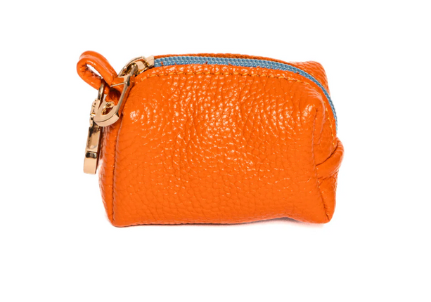 Neighbor Woof Leather Waste Bag Holder