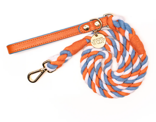 Neighbor Woof Sunset Rope Leash