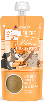 Weruva Dogs In the Kitchen Pantry Pours Gravy Meal Topper - Chicken & Pumpkin 7oz