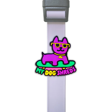 Jiby Dog Crew - My Dog Shreds Dog Badge