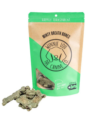 Winnie Minty Breath Bones 4oz